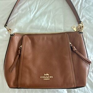 Pebbled Leather Coach purse